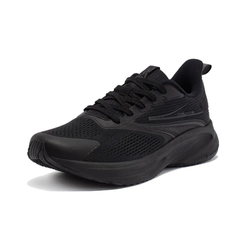 361° Speed Wear resistant, Non slip And Breathable Low Top Running Shoes Men's Black-1
