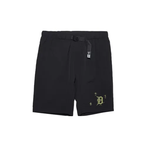 New Era Skateboard Casual Shorts Men Black