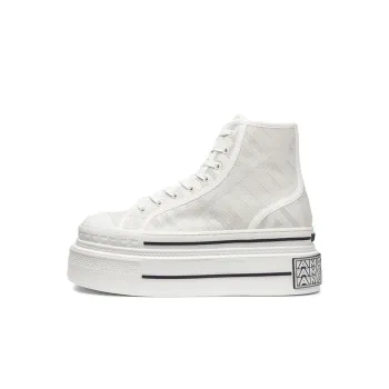 FENDI By Marc Jacobs Domino High Tops White Canvas