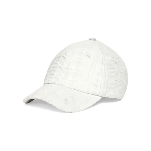 FENDI By Marc Jacobs Hat White Denim Baseball Cap