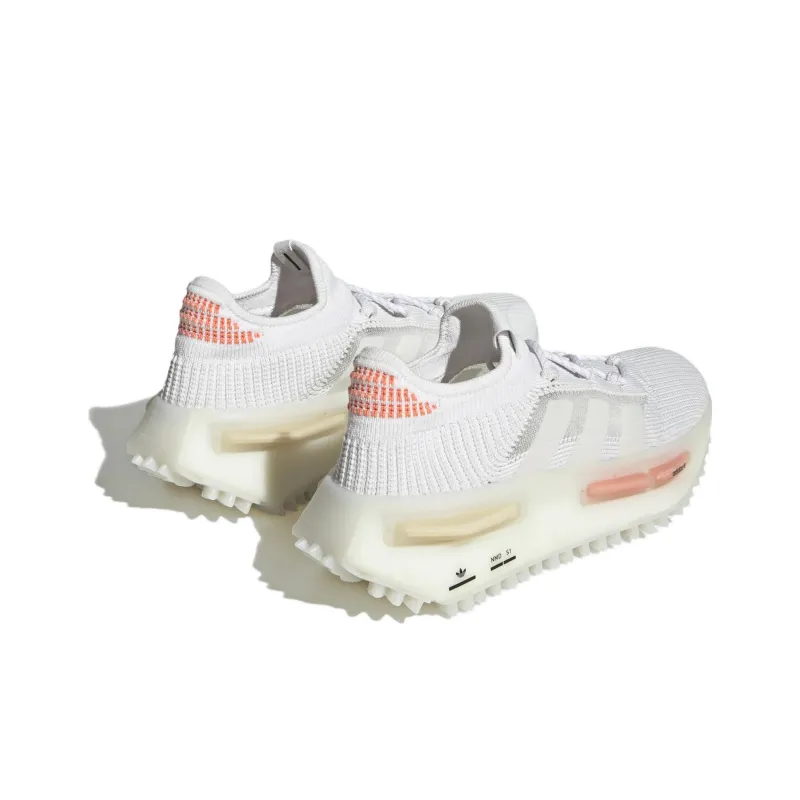 Adidas Nmd S1 White Coral Fusion Women's-2