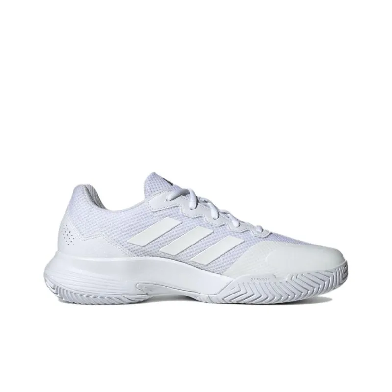 Adidas Gamecourt 2.0 Cloud White Matte Silver-1