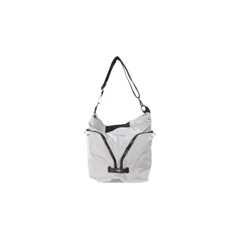 Y 3 Nylon One Shoulder Handbags Regular Unisex Silver
