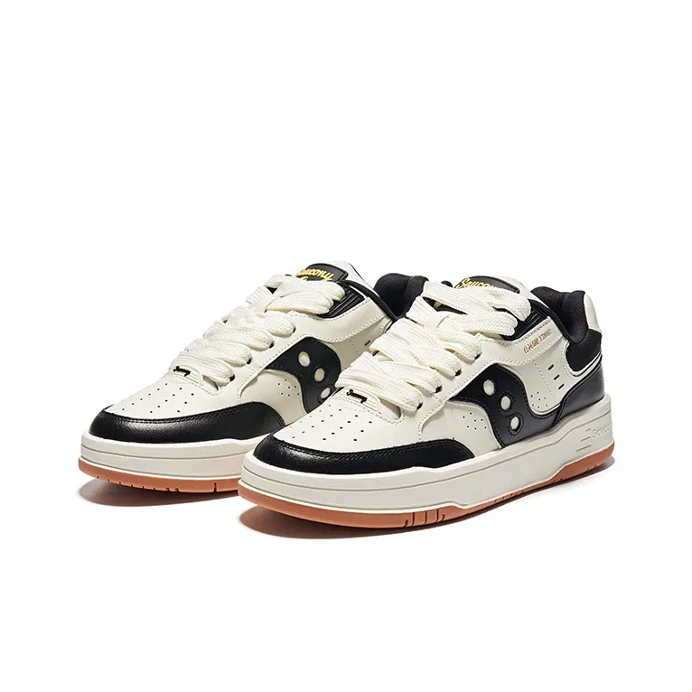 Saucony CHILLTIME Slip Resistant Low Top Casual Shoes Unisex Beige Black Blue-2