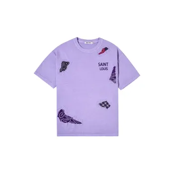 SSSAINT LOUIS T Shirts Unisex Purple
