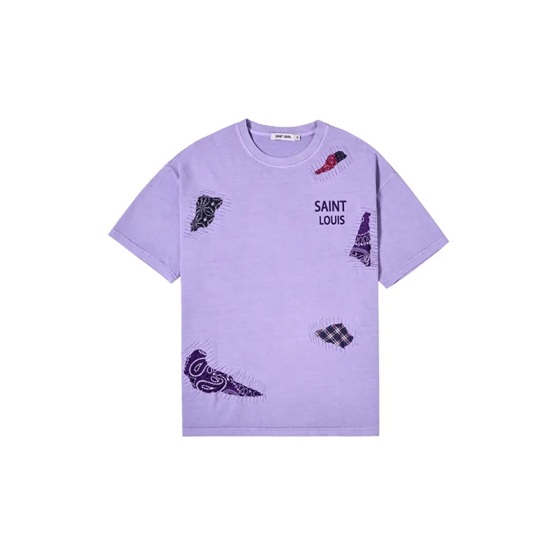 SSSAINT LOUIS T Shirts Unisex Purple-0