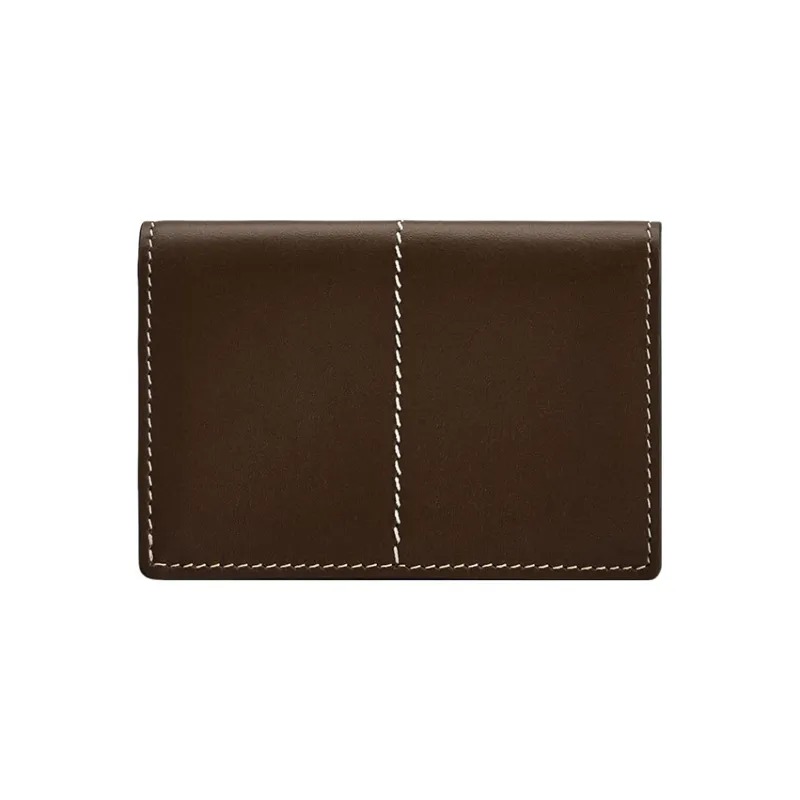 TOD'S Leather Wallet Men's Umber-1