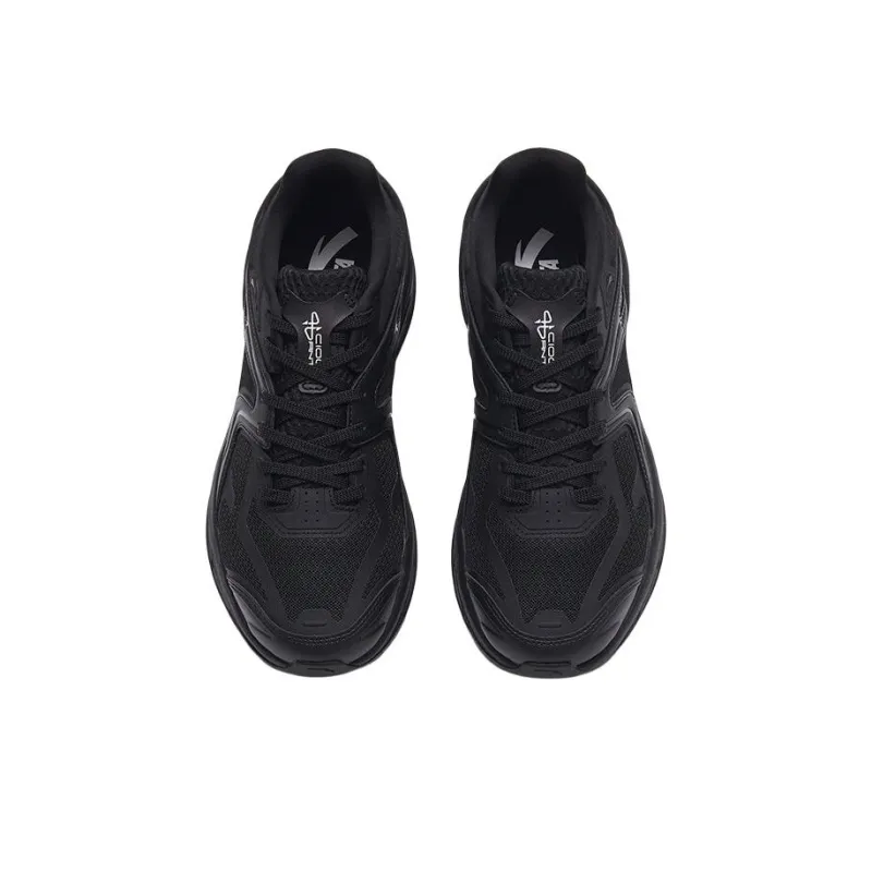 Anta Anti Slip Wear Resistant Low Top Sports Casual Shoes Men's Black-1