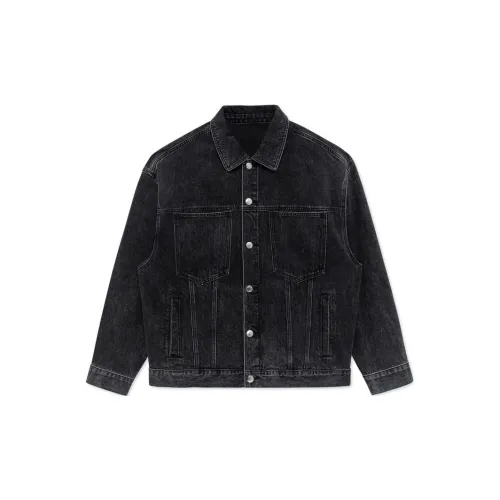 GXG Boyhood Series Denim Jackets Men Black