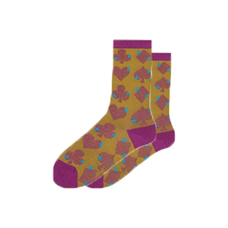 ALMOND ROCKS Women's Mid Calf Socks-8