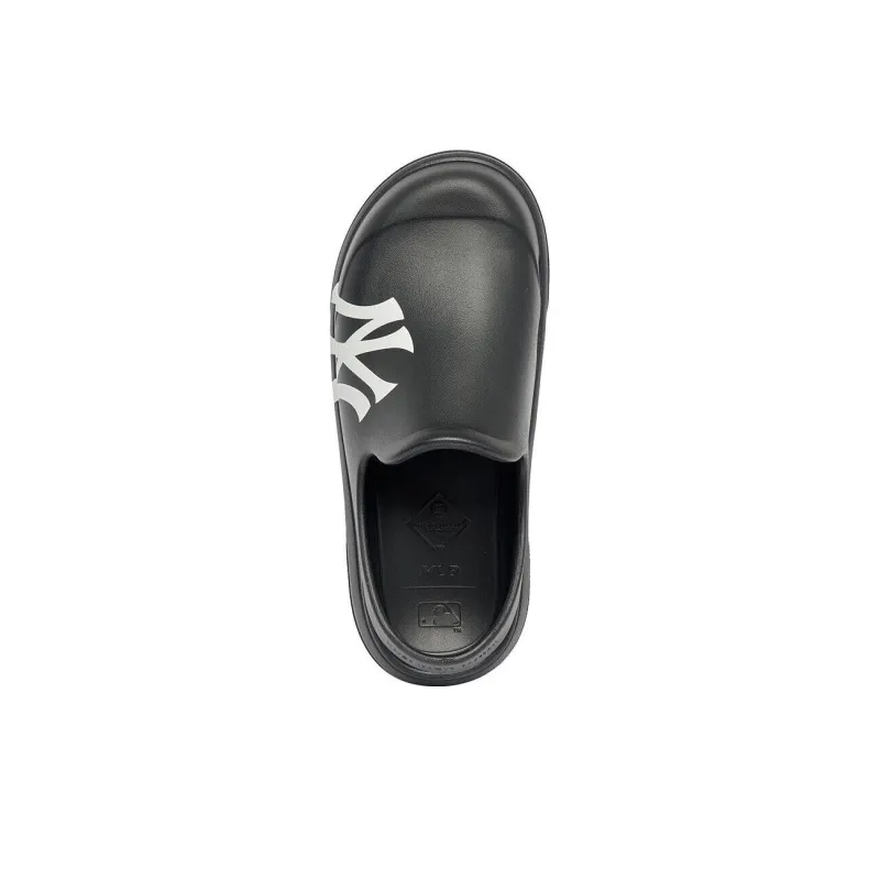 MLB Sandal Chunky Bouncer Rubber Sole Slip Resistant Running Shoes Unisex Black White-3