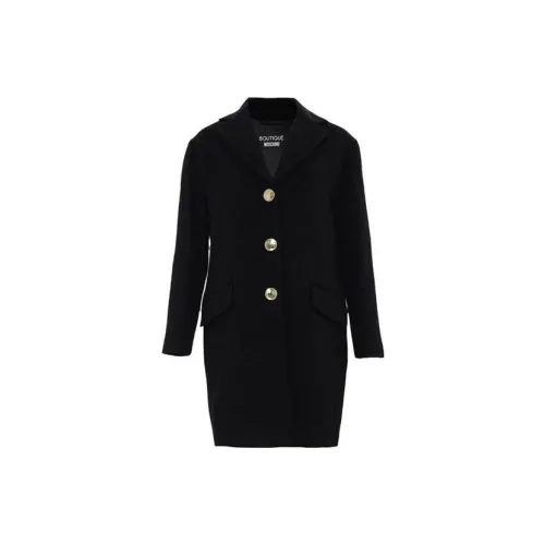 MOSCHINO Coats Women's Black