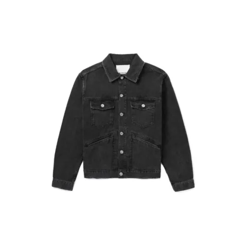 ISABEL MARANT Denim Jackets Men Black