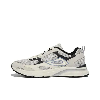 FILA Ray Slip Resistant, Abrasion Resistant, Lightweight Low Top Casual Shoes Unisex Gray Black Korean Style