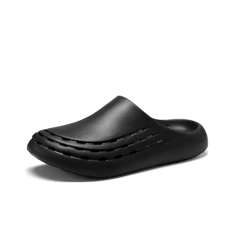 Ecco Stylish Sandals Men's Black-1