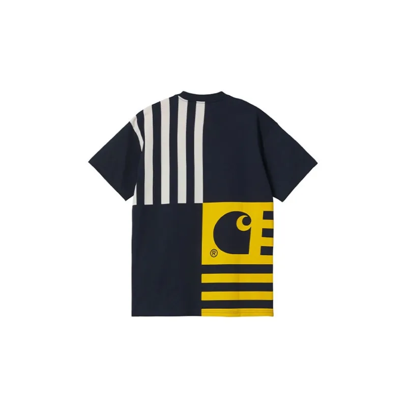 Carhartt WIP T Shirts Men Marine Blue-1