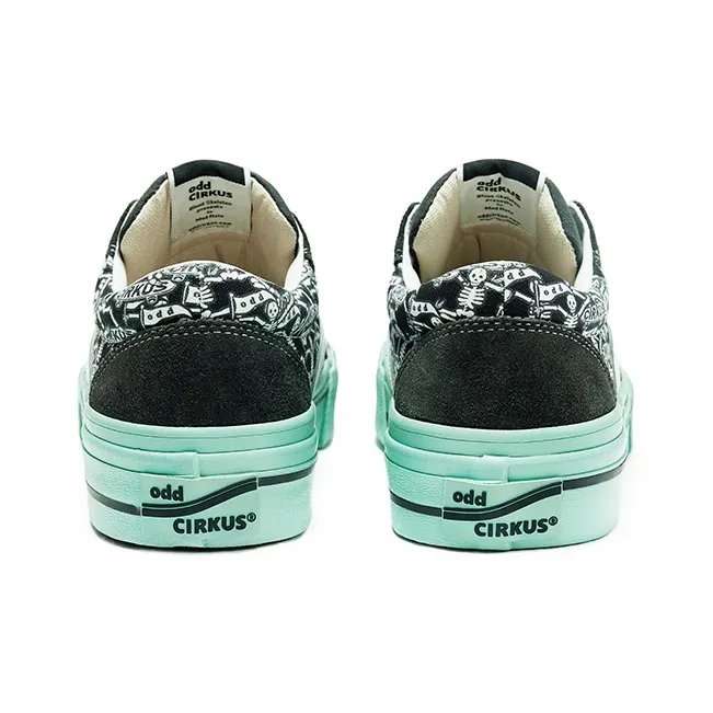 OddCIRKUS Astley Pro Low Top Skateboard Shoes Unisex Dark Gray Limited Edition-4