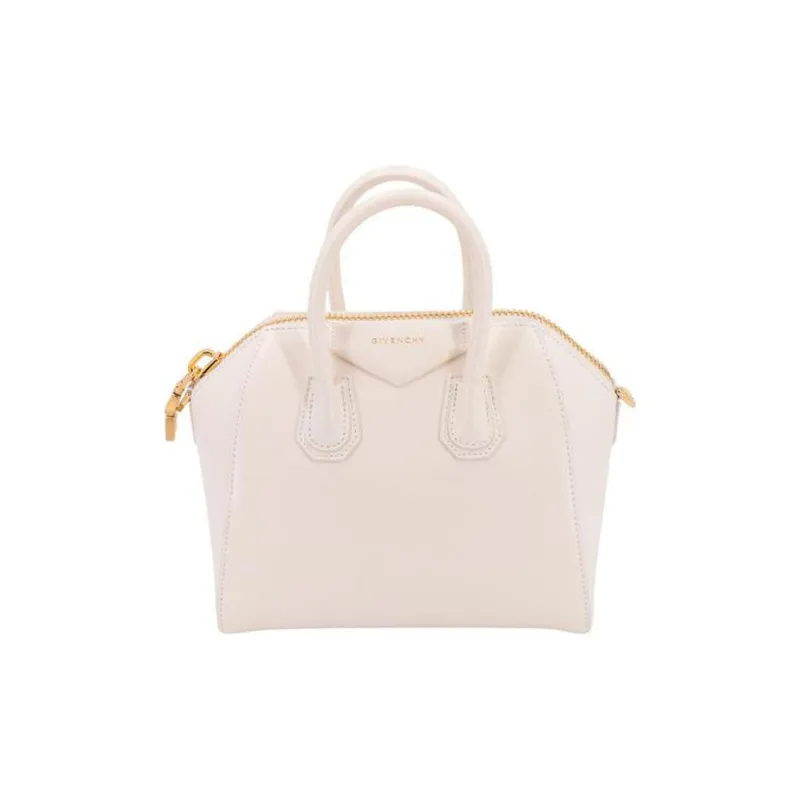 Givenchy Leather Shoulder Bag Crossbody Bag Handbag Regular Women's White-0