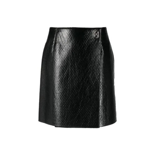 Ferragamo Casual Short Skirts Women's Black