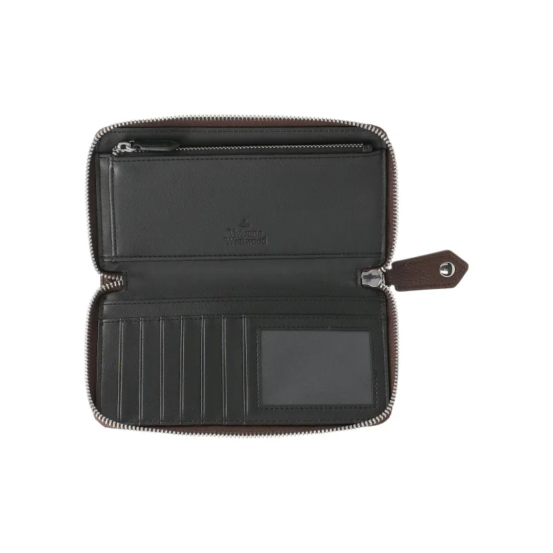 Vivienne Westwood Leather Wallet Regular Women's Brown-2