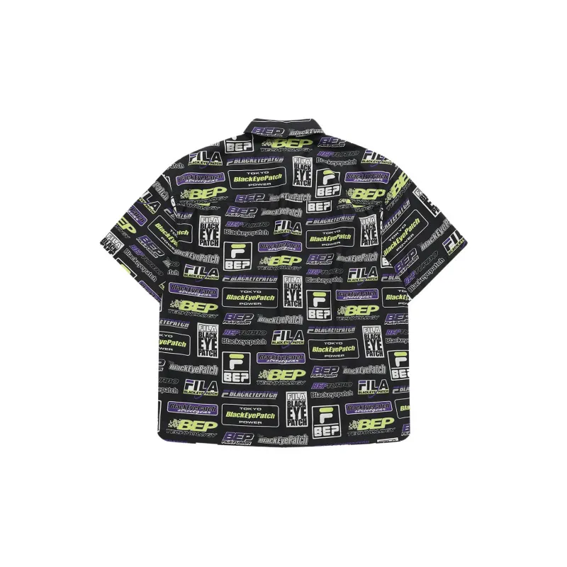 FILA FUSION SS23 Shirt Men's Black-1