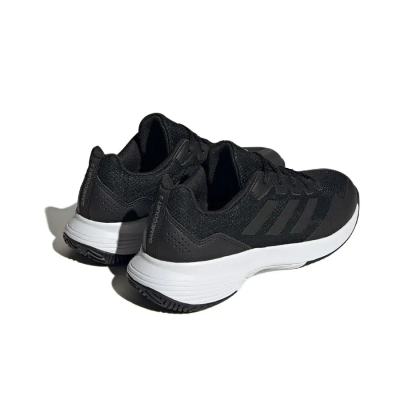 Adidas Gamecourt 2.0 Core Black Grey-3