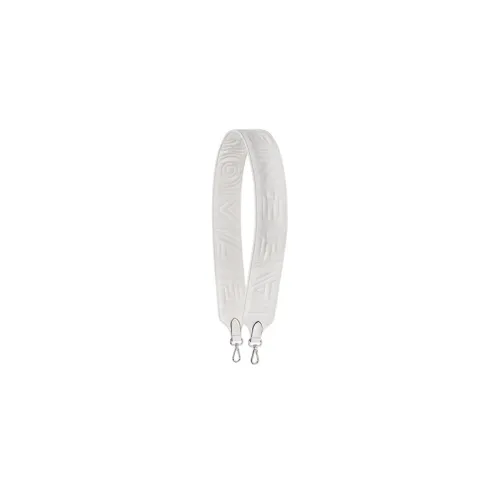 FENDI Marc Jacobs Collaboration Leather Bag Straps Women's White