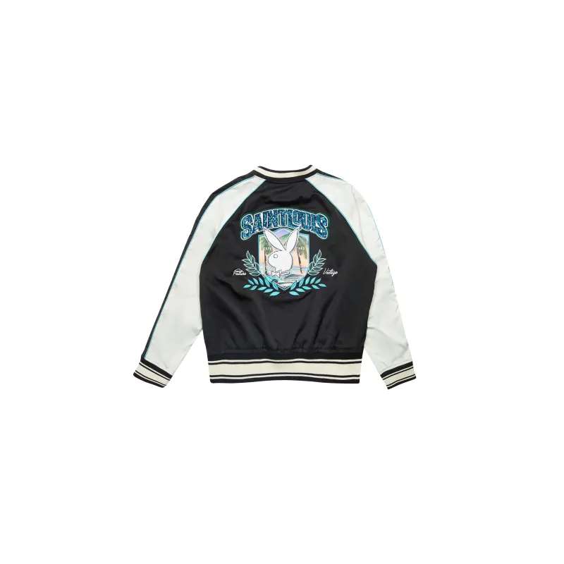 Playboy X SSSAINT LOUIS SSSAINT LOUIS X Playboy Co-branded Series Jackets Unisex Black-1