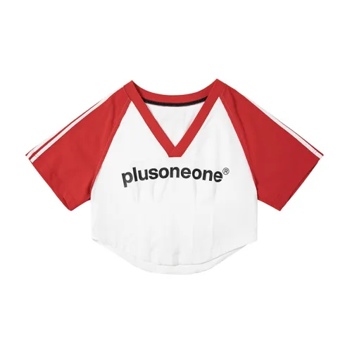 PLUSONEONE+ Crop Tops Women's