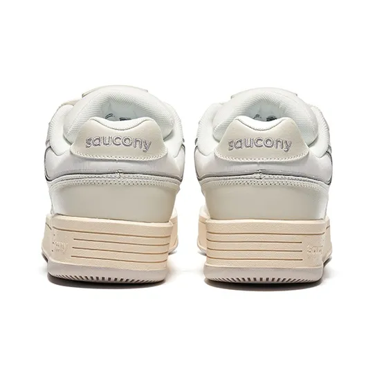 Saucony CHILLTIME Low Top Casual Shoes Unisex White Gray-3