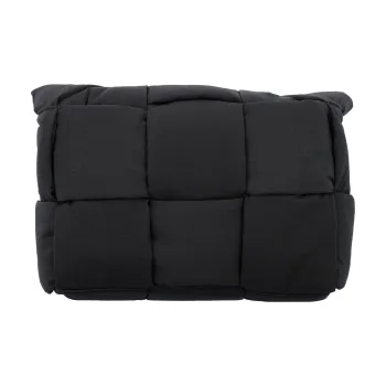 Bottega Veneta Padded Tech Cassette Nylon Shoulder Bag Crossbody Bag Men's Black
