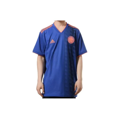 Adidas T-Shirts Men Blue