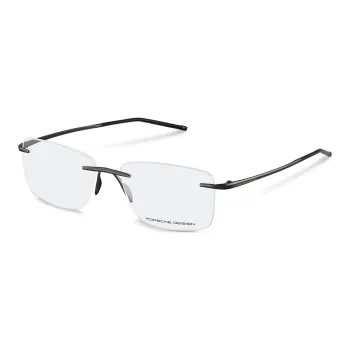 PORSCHE DESIGN Eyeglass Frames Unisex Black
