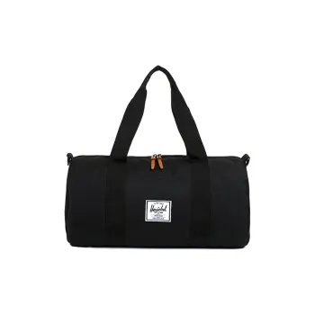 Herschel Polyester Handbag Crossbody Bag Handheld Bag Gym Bag Travel Bag Medium Size Unisex Black