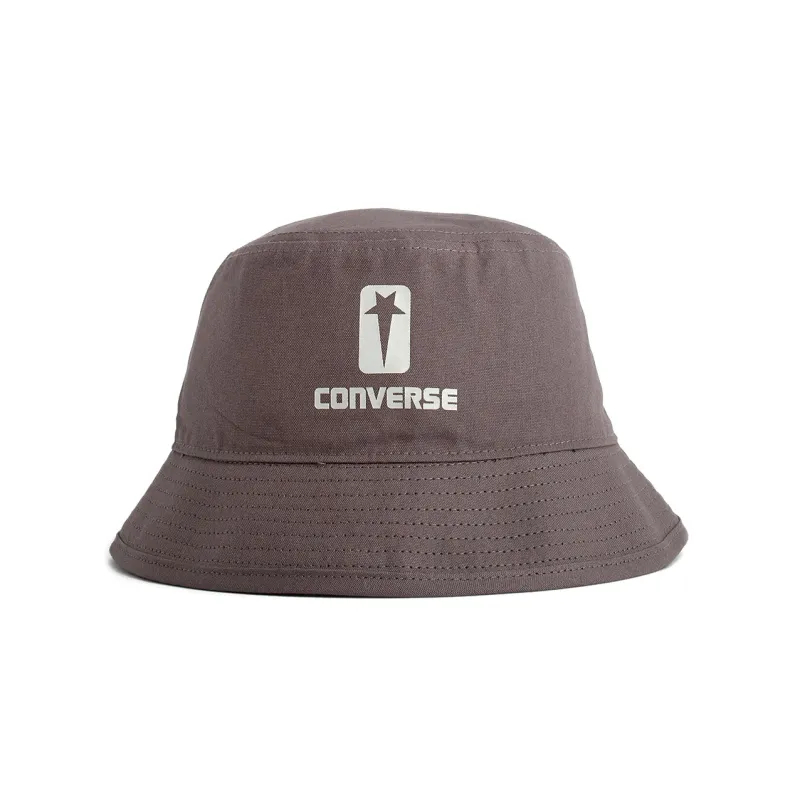 RICK OWENS Drkshdw X Converse Logo Detailed Bucket Hat-0