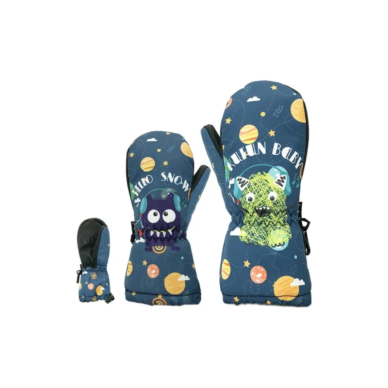 KUFUN Ski Gloves Windproof And Waterproof Gloves Kids'-0