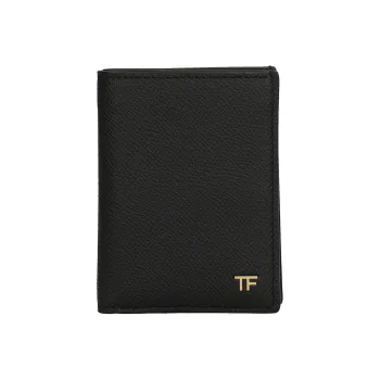 TOM FORD Logo Plaque Bi-Fold Wallet