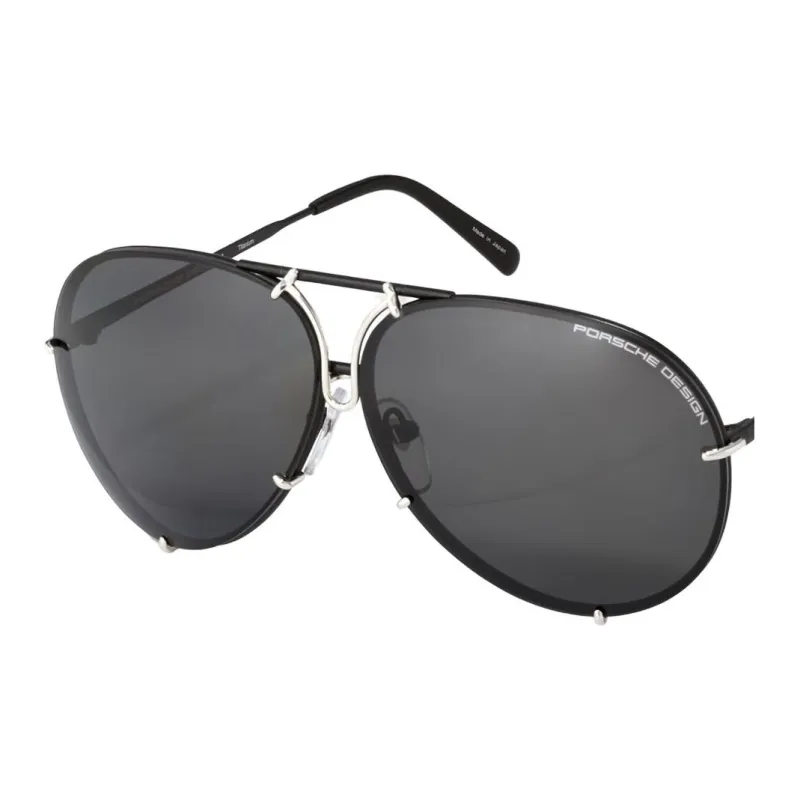 PORSCHE DESIGN Pure Titanium Aviator Sunglasses Unisex-5
