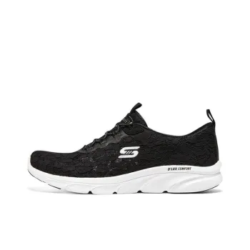 Skechers D'Lux Comfort Shoes 'Black' Women's