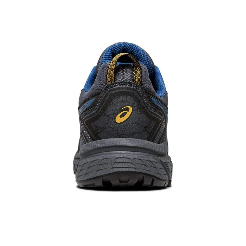 Asics Gel-Venture 7 Cushioning Anti-Slip And Wear-Resistant Low-Top Running Shoes Men's Black Blue-4
