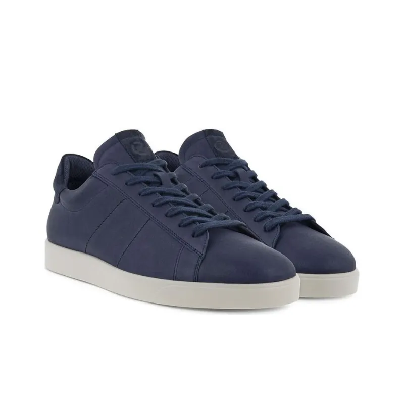Ecco Stylish Skateboarding Shoes Men's Ocean Blue-2