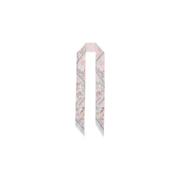 Burberry Statue Print Skinny Scarf