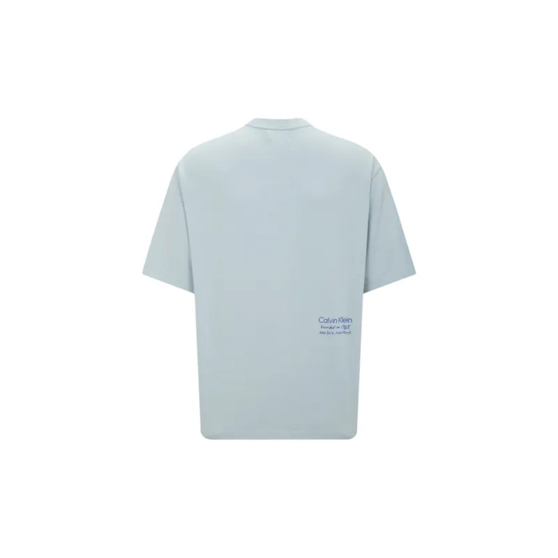 CALVIN KLEIN T Shirt Unisex Blue-1