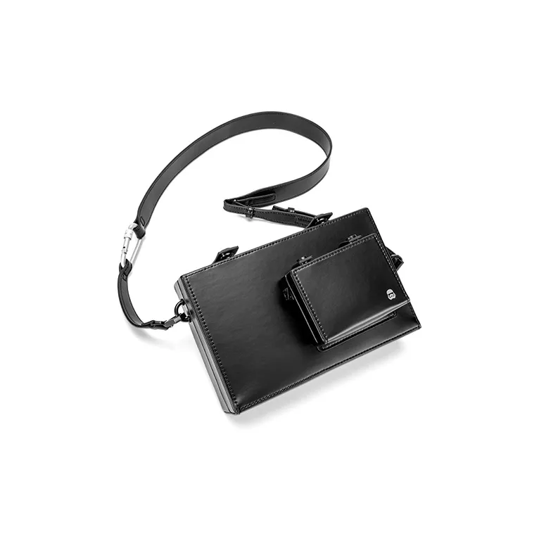 GUDI Microfiber Synthetic Leather Unisex Model Regular Unisex Black-4