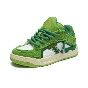 Masongarments Staircase Skateboard Shoes Unisex Apple Green
