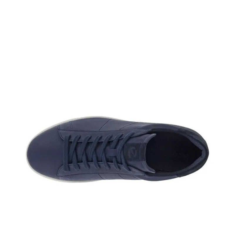 Ecco Stylish Skateboarding Shoes Men's Ocean Blue-5
