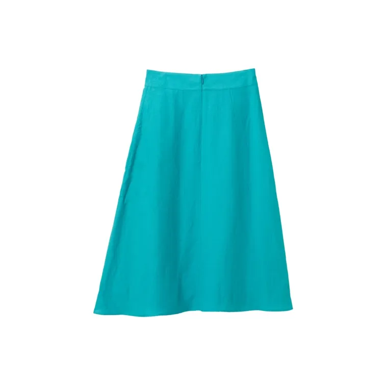 OVV SS23 Casual Long Skirt Women's Lake Blue-1