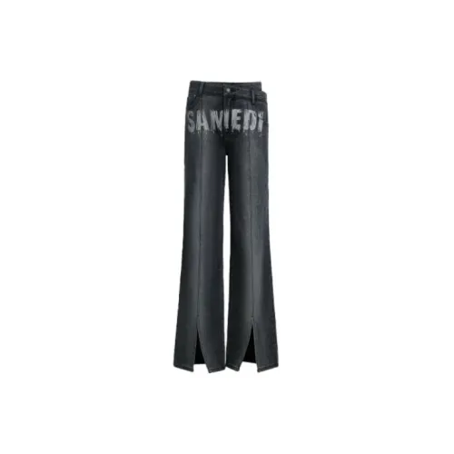 URBAN REVIVO UR Designer Collection Jeans Women's Black