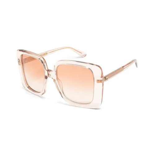 GUCCI Eyewear Logo-plaque Oversized Sunglasses