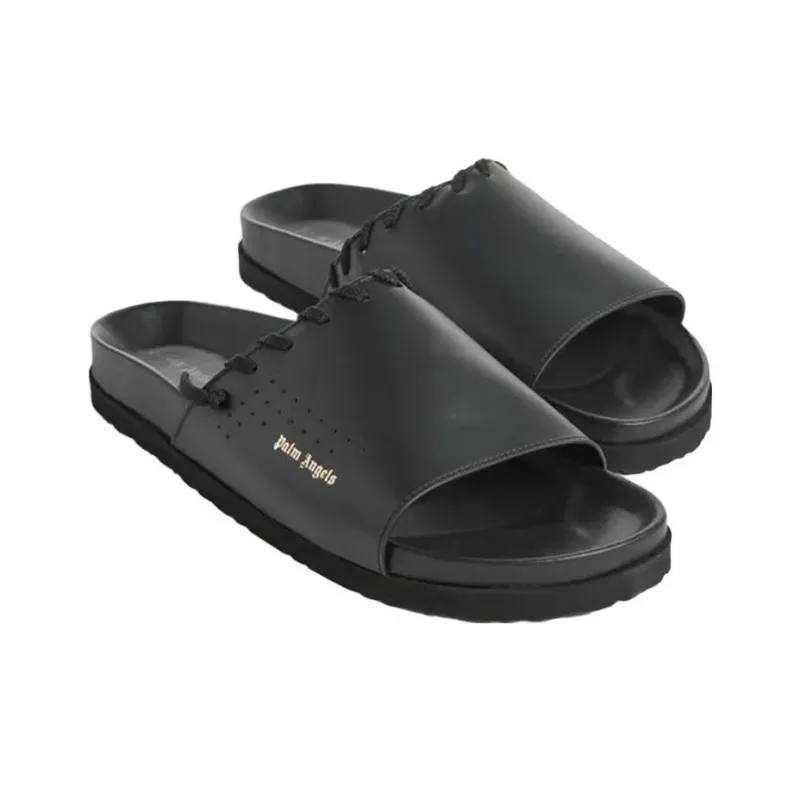 PALM ANGELS Slide Slippers Men's Black-1